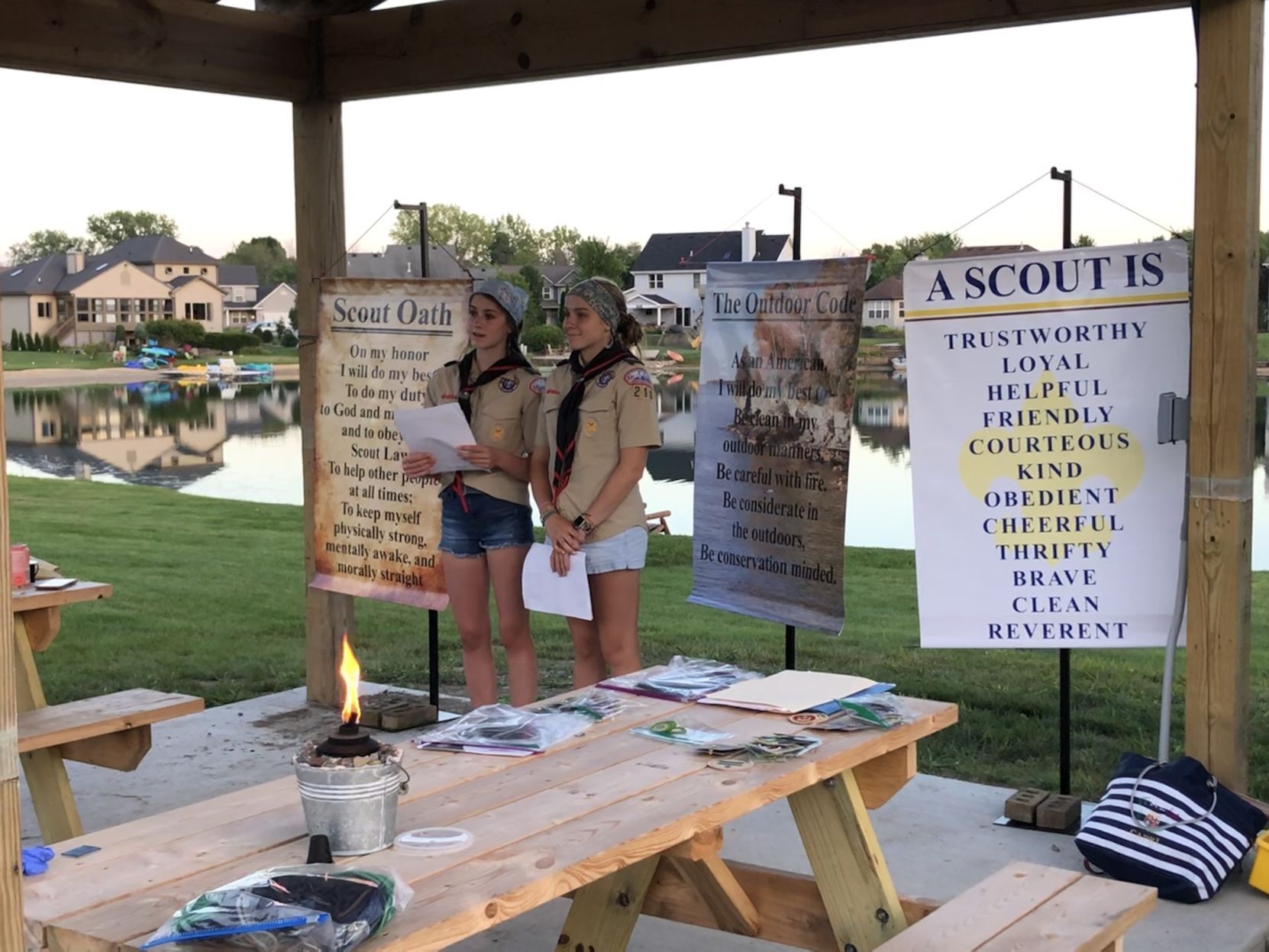 The Scheidt sisters talk Scouting